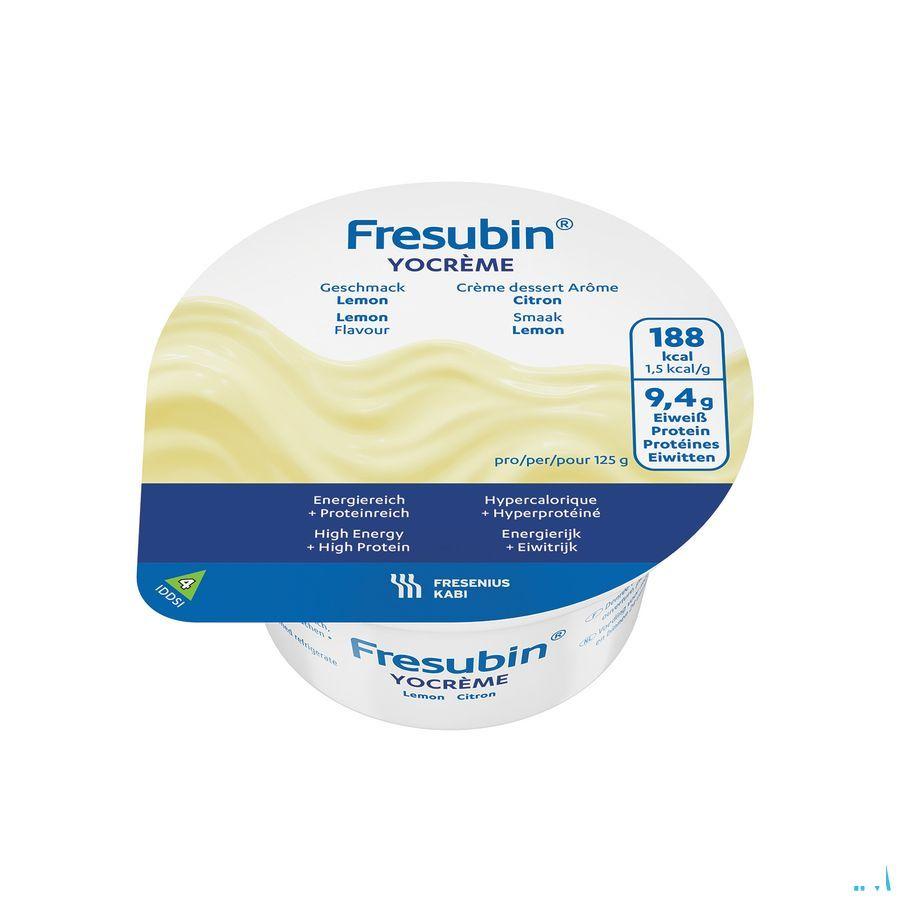 Fresubin Yocreme Citron 4x125 gr 7118701  -  Fresenius