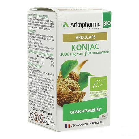 Arkogelules Konjac Bio Caps 45 Nf  -  Arkopharma