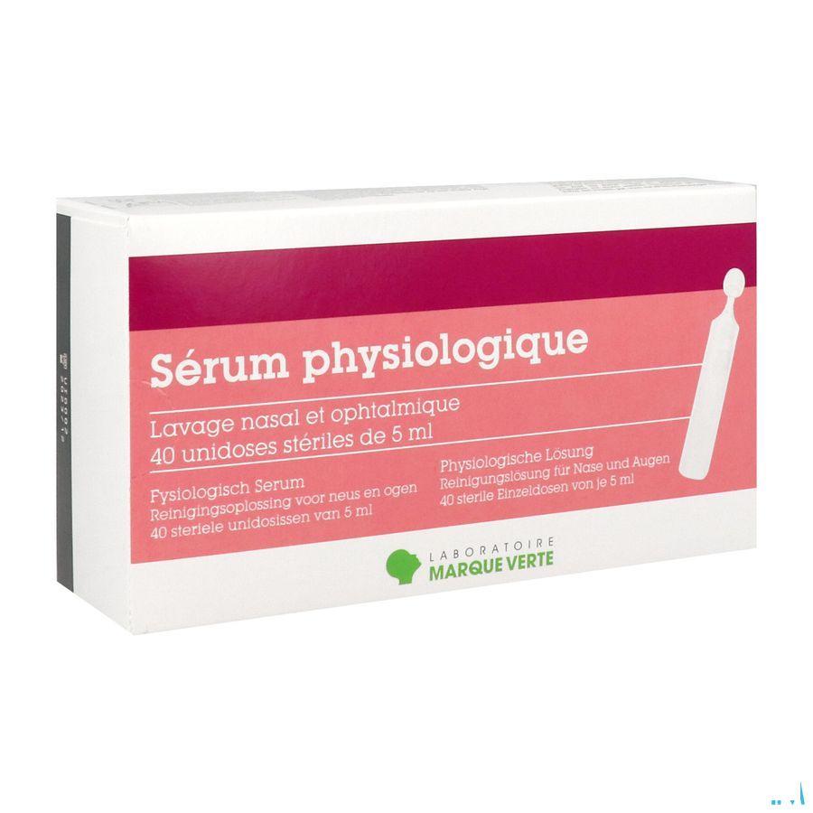 Marque V Fysiologisch Serum Unidosis 40x5 ml 
