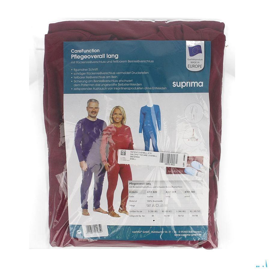 Suprima 4701 Patientoverall Rug+Beenrits Erika S  -  Bota