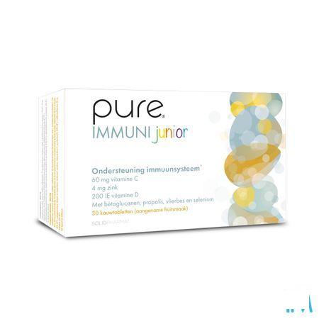 Pure Immuni Junior Kauwtabl 30