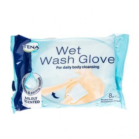 Tena Wet Wash Gloves N/parf 8 1158