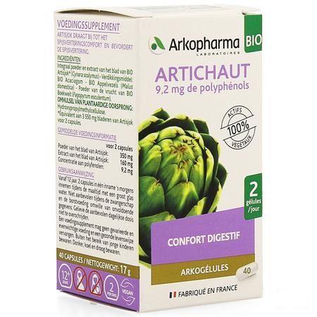 Arkocaps Artisjok Bio Capsule 40  -  Arkopharma