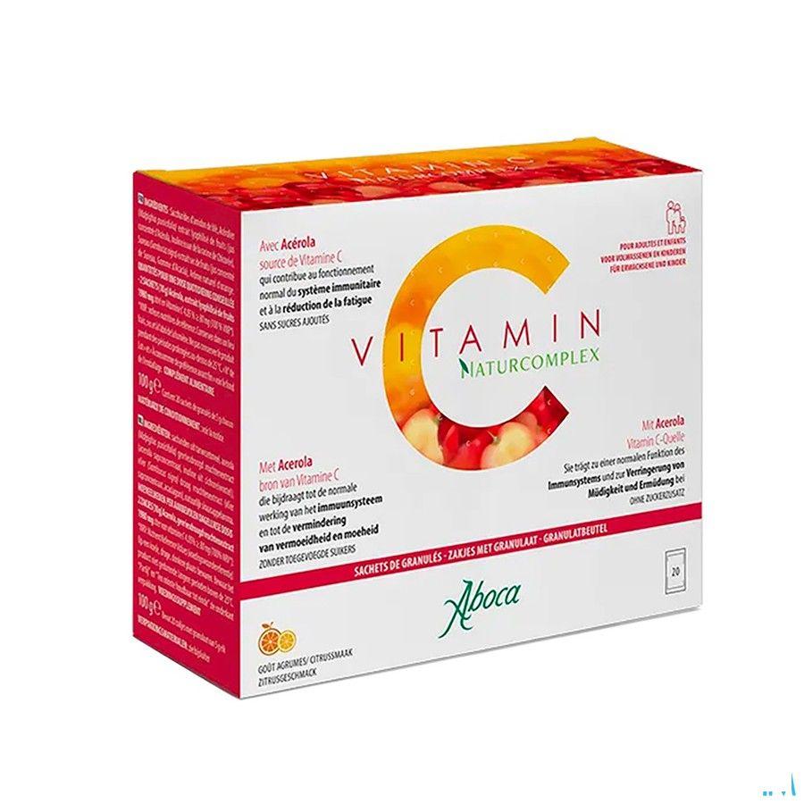 Vitamin C Naturcomplex Granul. Zakje 20 X 5G  -  Aboca