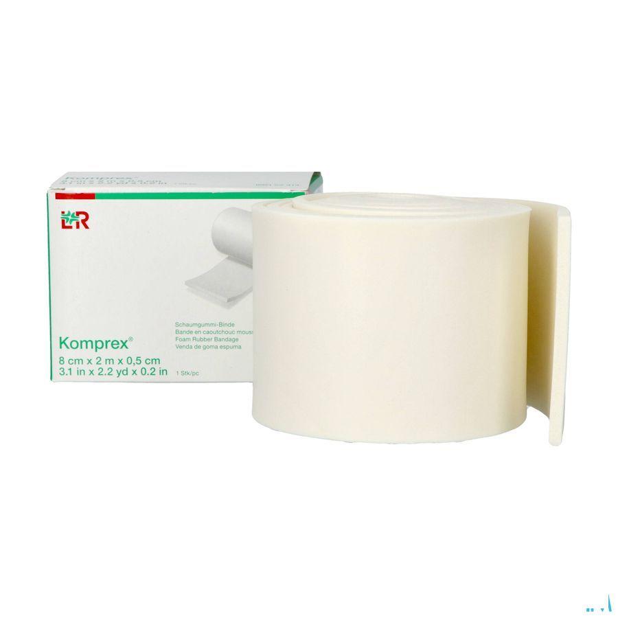 Komprex Binde 8cmx 2m Epais.0,5cm 22313  -  Lohmann & Rauscher