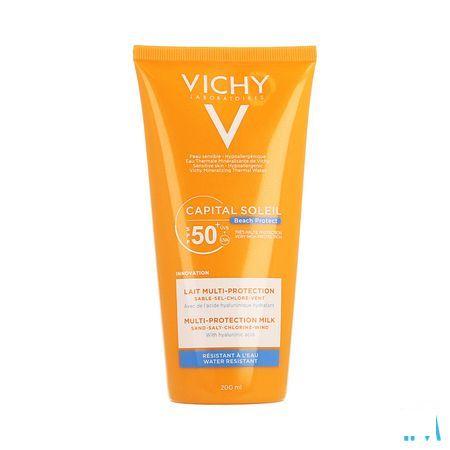 Vichy Capital Soleil Beach Protect Lait Ip50 200 ml  -  Vichy