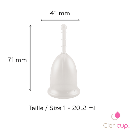 Claricup Coupelle Menstruelle Taille 1