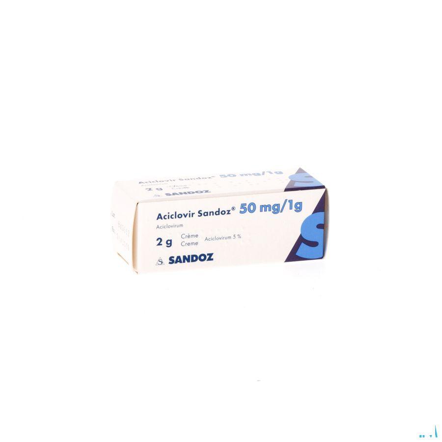 Aciclovir Sandoz Tube 2 Gr