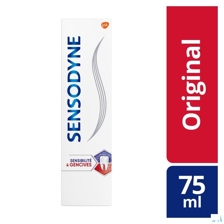 Sensodyne Dentifrice Sensibilite + Gencives 75 ml