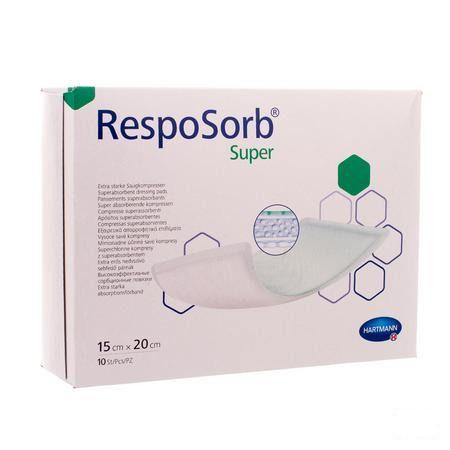Resposorb Super 15x20cm 10 P/s  -  Hartmann