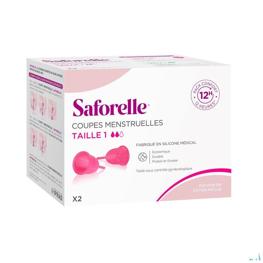 Saforelle Cup Protect Menstruatie Cups T1 Nieuw