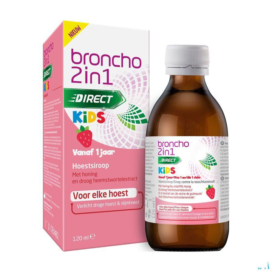 Broncho 2In1 Kids Cough Syrup 120 ml  -  Perrigo