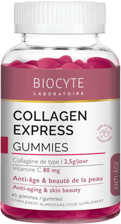 Biocyte Collagen Express Gummies Pilulier 45 Gom.