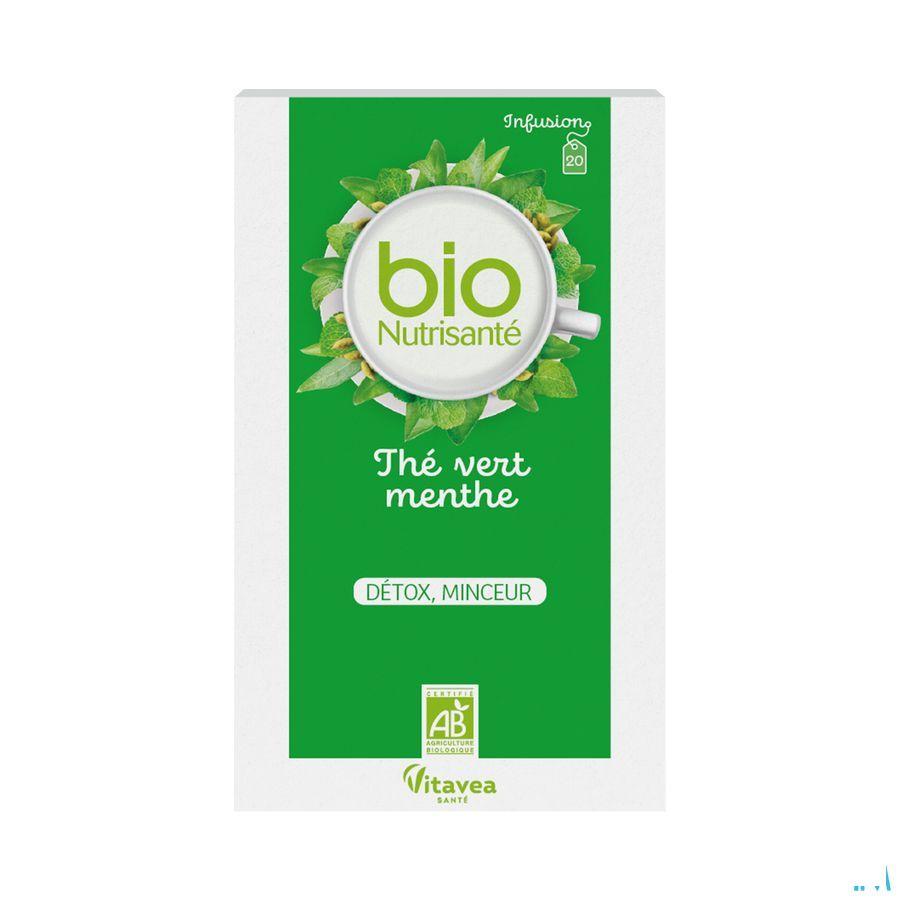 Infusion Bio The Vert-menthe Sachets 20  -  Nutrisante