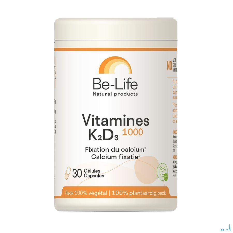 Vitamines K2 D3 1000 Be Life Capsule 30  -  Be-Life