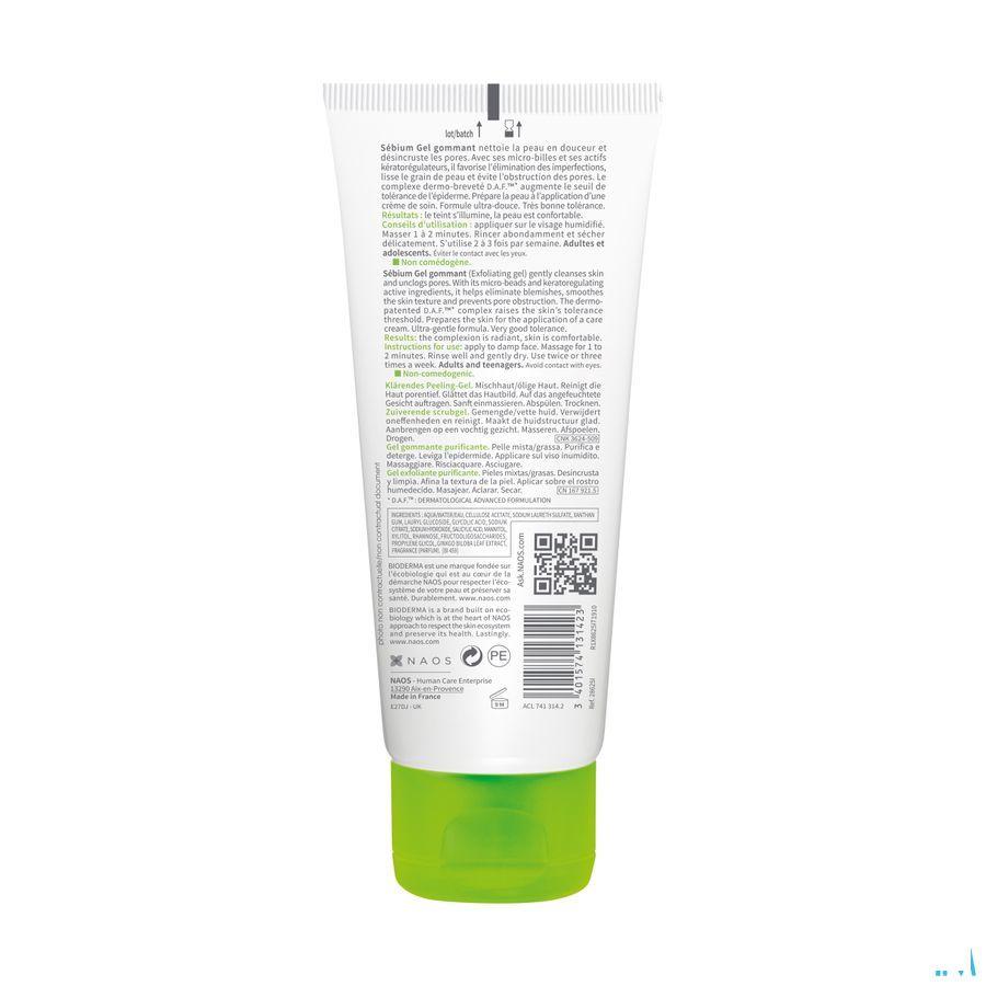 Bioderma Sebium Peeling Gel 100 ml