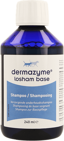 Dermazyme Losham Base Shampoo 240 ml  -  Ecuphar