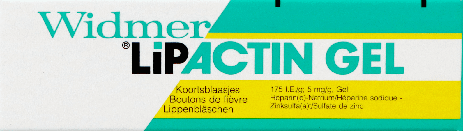 Lipactin Gel 3g  -  Widmer Louis