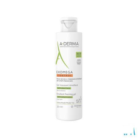 Aderma Exomega Control Emol. Schuimende Gel 200 ml  -  Aderma Benelux