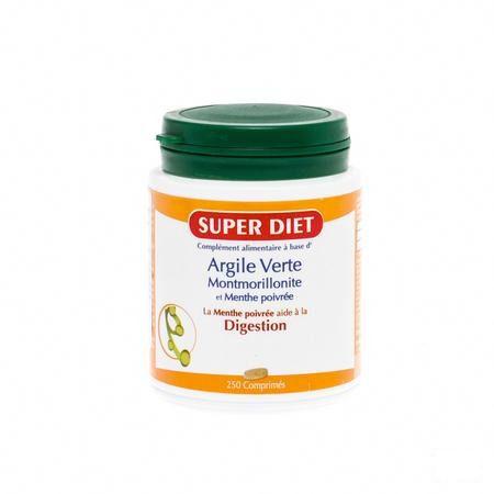 Super Diet Argile Verte Comprimes 250  -  Superdiet Laboratoires