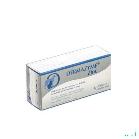 Dermazyme Zink Hond Tabletten 50  -  Ecuphar