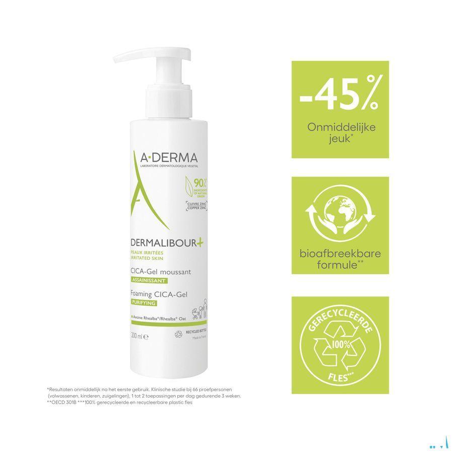 Aderma Dermalibour+ Cicagel Schuimend 200ml  -  Aderma