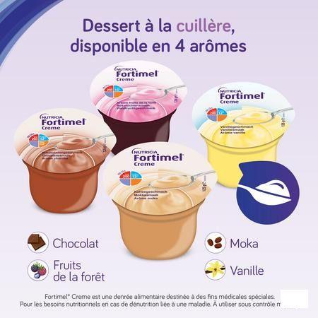 Fortimel Creme Moka 4x125 gr  -  Nutricia