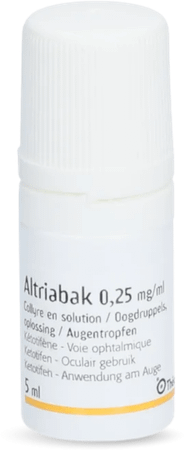 Altriabak 0,25Mg/ml Gutt Oculaires Fl 5ml
