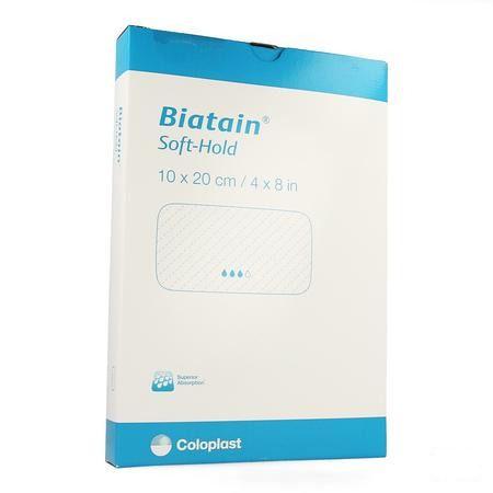 Biatain Soft Hold Schuimverb 10,0X20,0Cm 5 33472  -  Coloplast