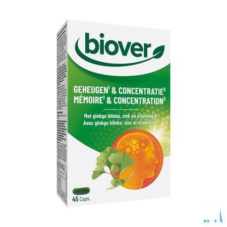 Biover Memoire Et Concentration Caps 45