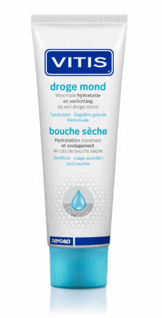 Vitis Secheresse Buccale Dentrifrice 75 ml  -  Dentaid