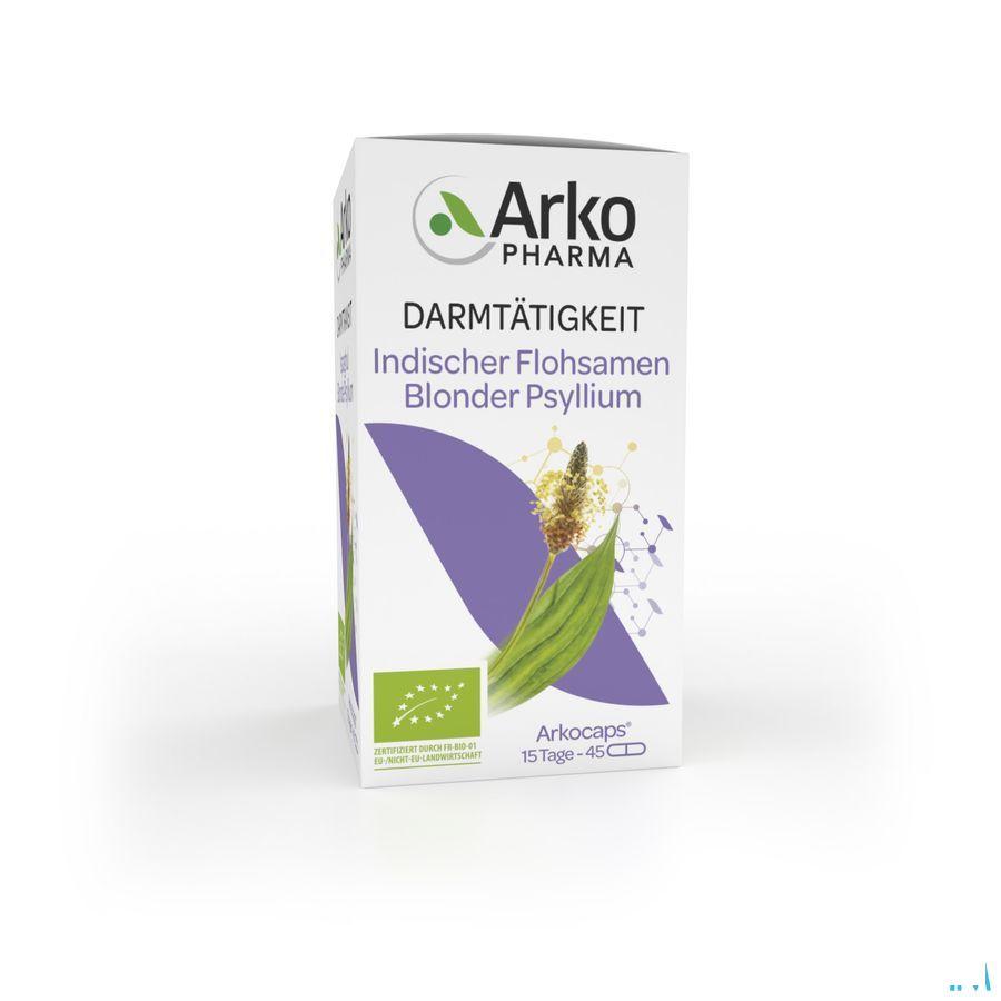 Arkogelules Ispaghul Psyllium Blond Bio Caps 45