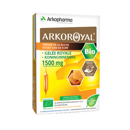 Arkoroyal Koninginnebrij Bio 1500 mg Ampullen 20x10 ml  -  Arkopharma