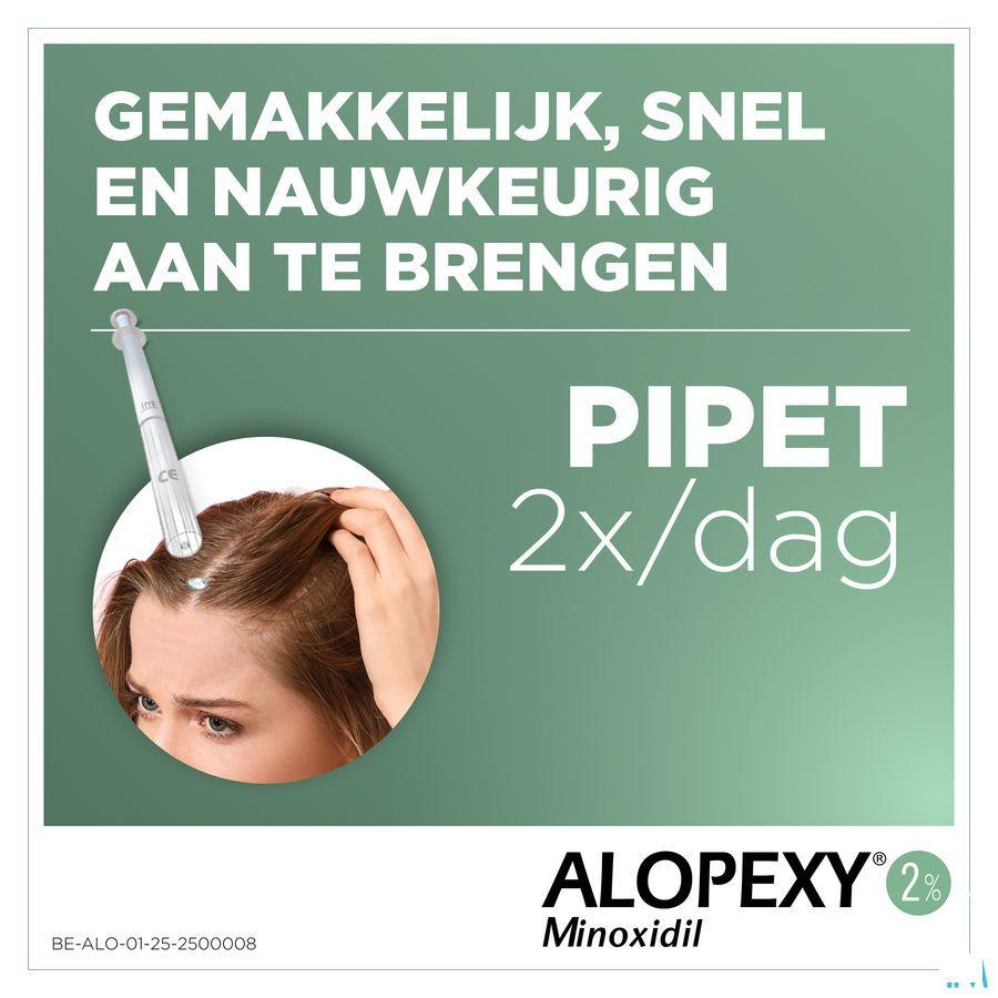Alopexy 2 % Liquid Flacon Plast et 3x60 ml
