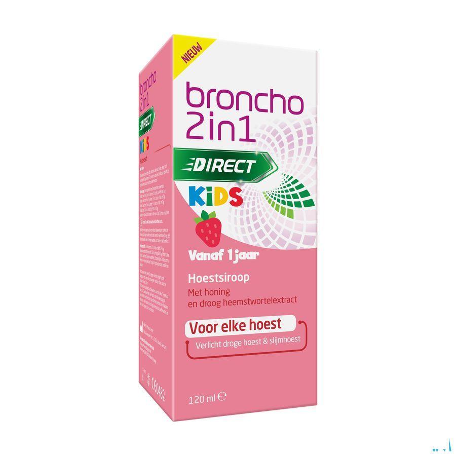 Broncho 2In1 Kids Cough Syrup 120 ml  -  Perrigo