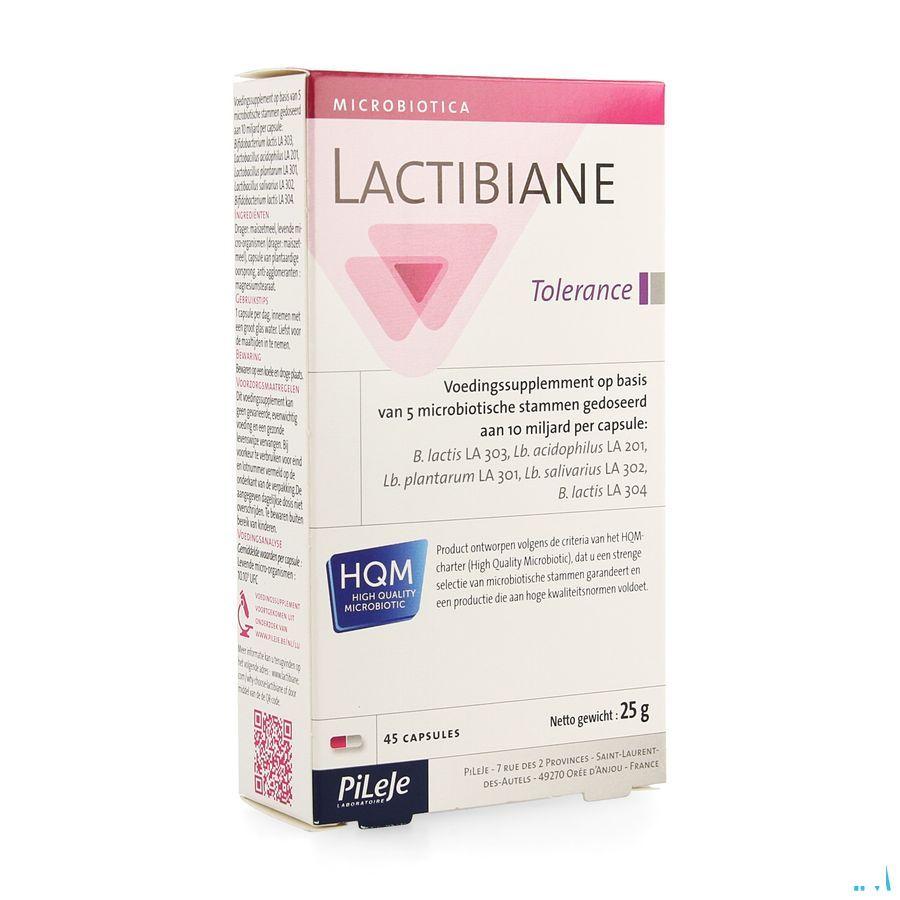 Lactibiane Tolerance Capsule 45  -  Pileje