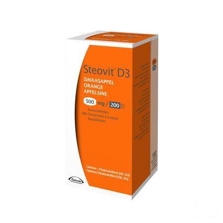 Steovit D3 Orange 500 mg/200Ui Comp Croq. 180 Flac