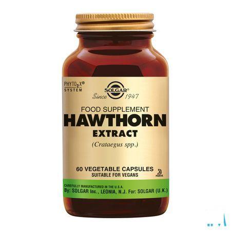 Solgar Hawthorn Extract Aubepine V-Capsule 60  -  Solgar Vitamins