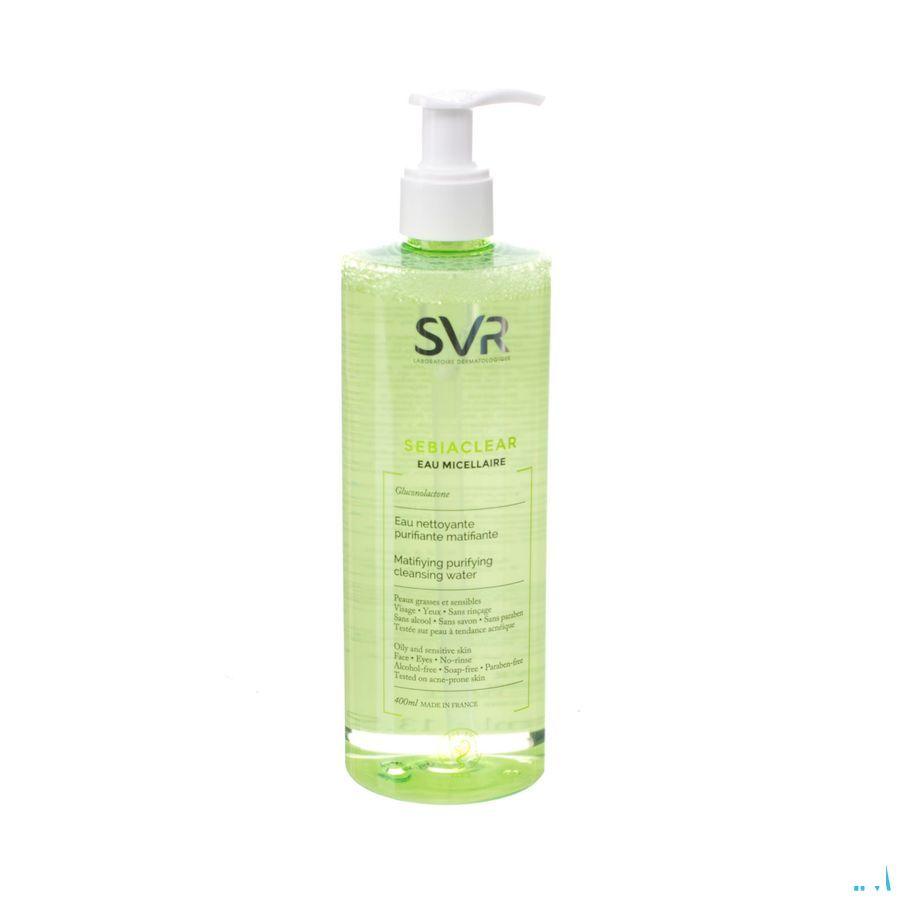 Sebiaclear Eau Micellair Flacon 400 ml  -  Svr Laboratoire
