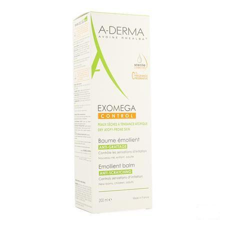 Aderma Exomega Control Balsem Emolier. Tube 200 ml  -  Aderma