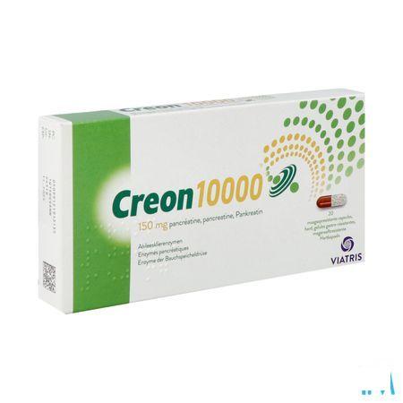 Creon 10000 Capsule Maagsapresist Hard 20 X 150 mg
