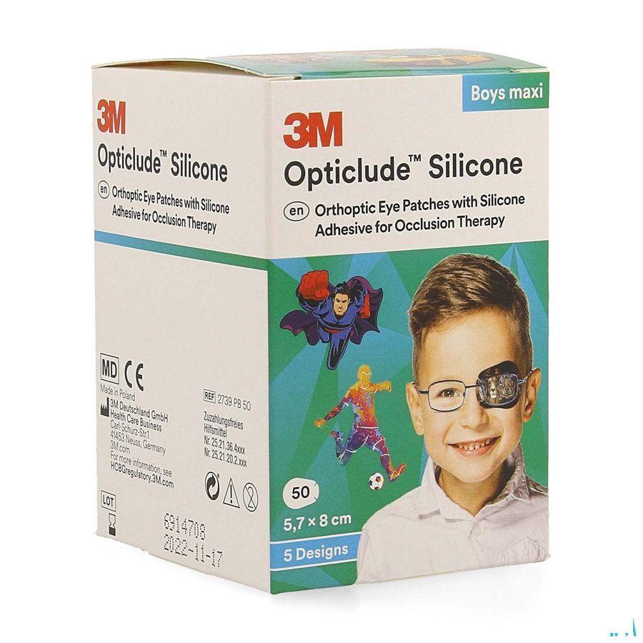 Opticlude 3m Silicone Eye Patch Boy Maxi 50  -  3M