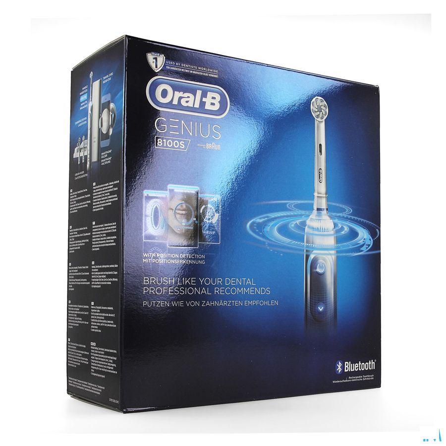 Oral B Genius 8100S Sensitive Tandenborstel Elec. White