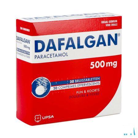 Dafalgan Eff 500 mg Comprimes 20