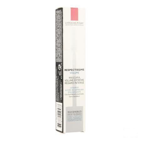 Respectissime Mascara Volume Extreme Noir  -  La Roche-Posay