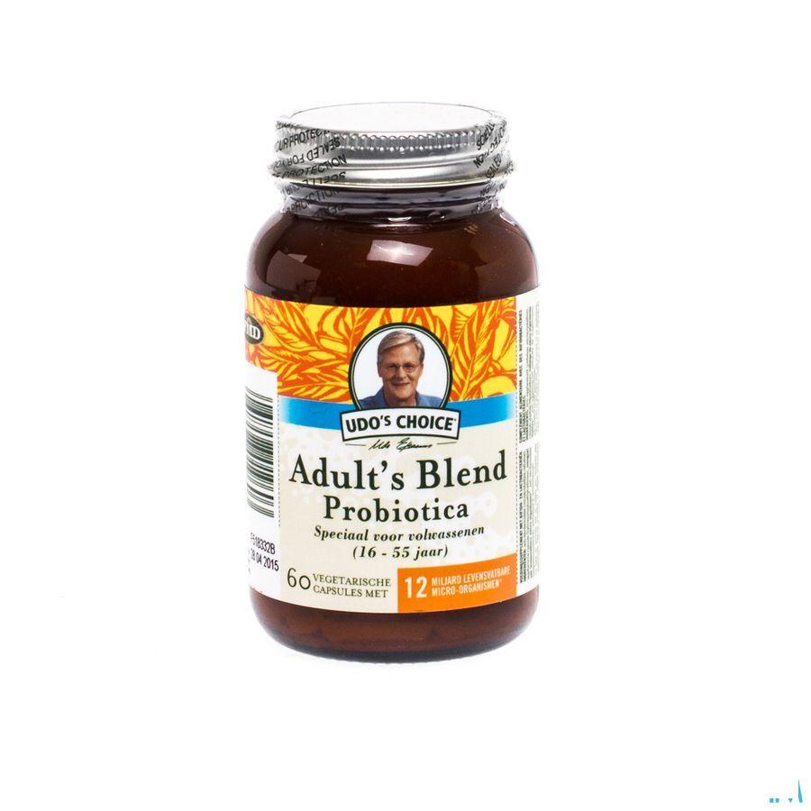 Udo S Choice Adults Blend Probiotique V-Capsule 60  -  Ojibwa-De Roeck