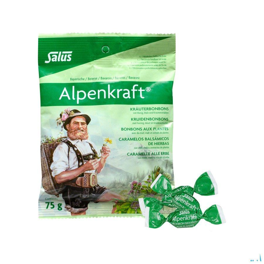 Salus Alpenkraft Bonbons 75 gr  -  Ocebio