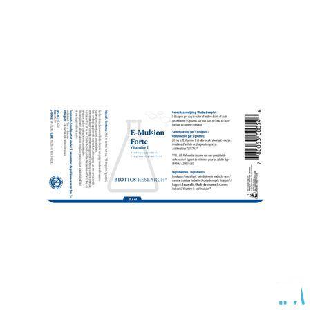 Biotics E-Mulsion Forte 29.6 ml  -  Energetica Natura
