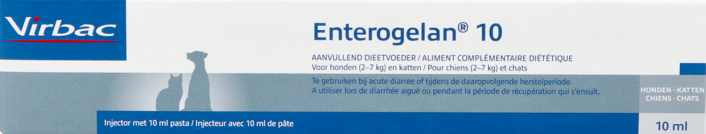 Enterogelan 10 Pasta Doseerspuit Hond 10 ml