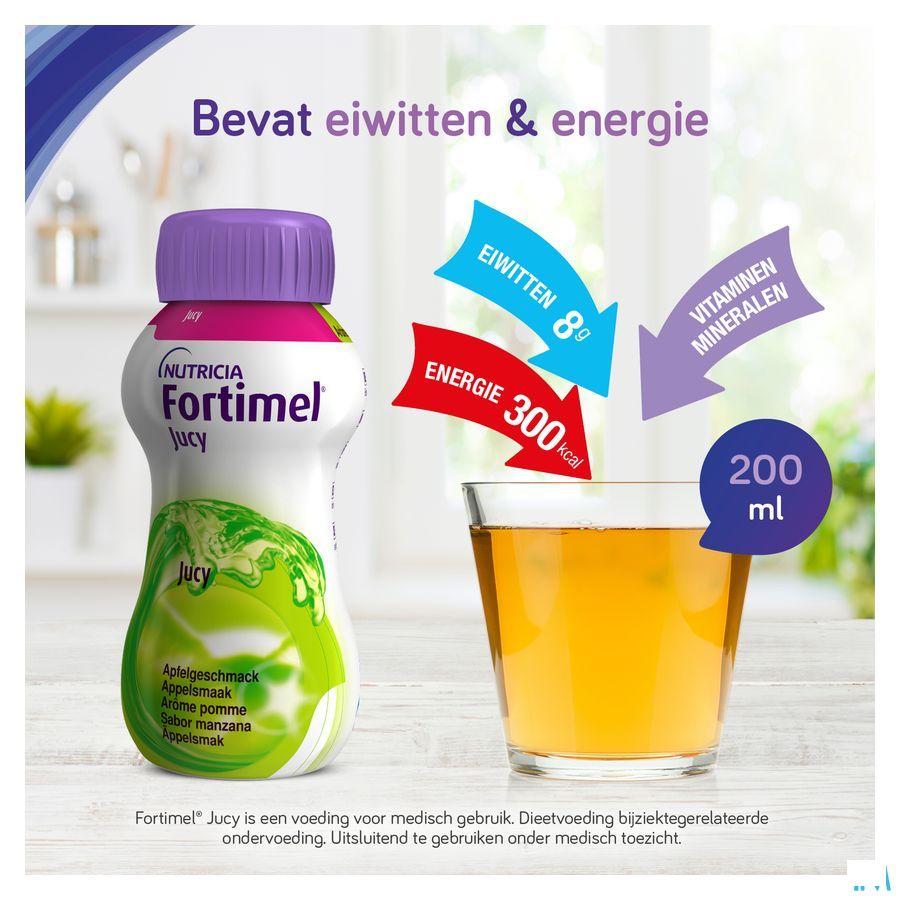 Fortimel Jucy Appelsmaak 4X200ml 155546